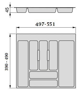 CUBERTERO CONCEPT BLANCO M-600 2