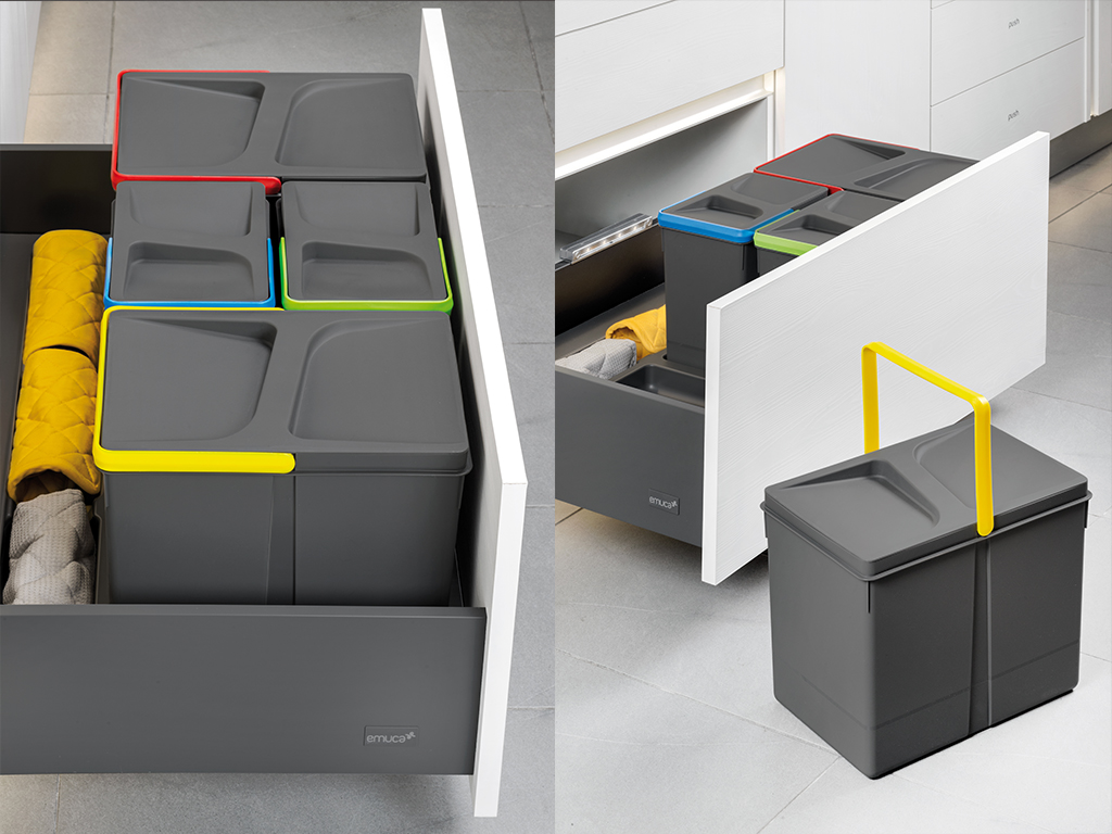 CUBO RECYCLE M800/900/1000    2X15L 2X7L 3