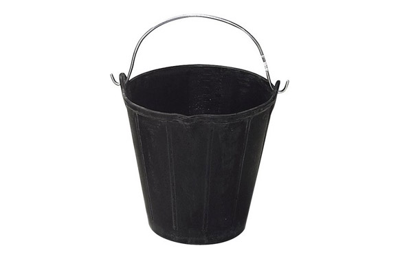 CUBO DE AGUA CAUCHO       15 L