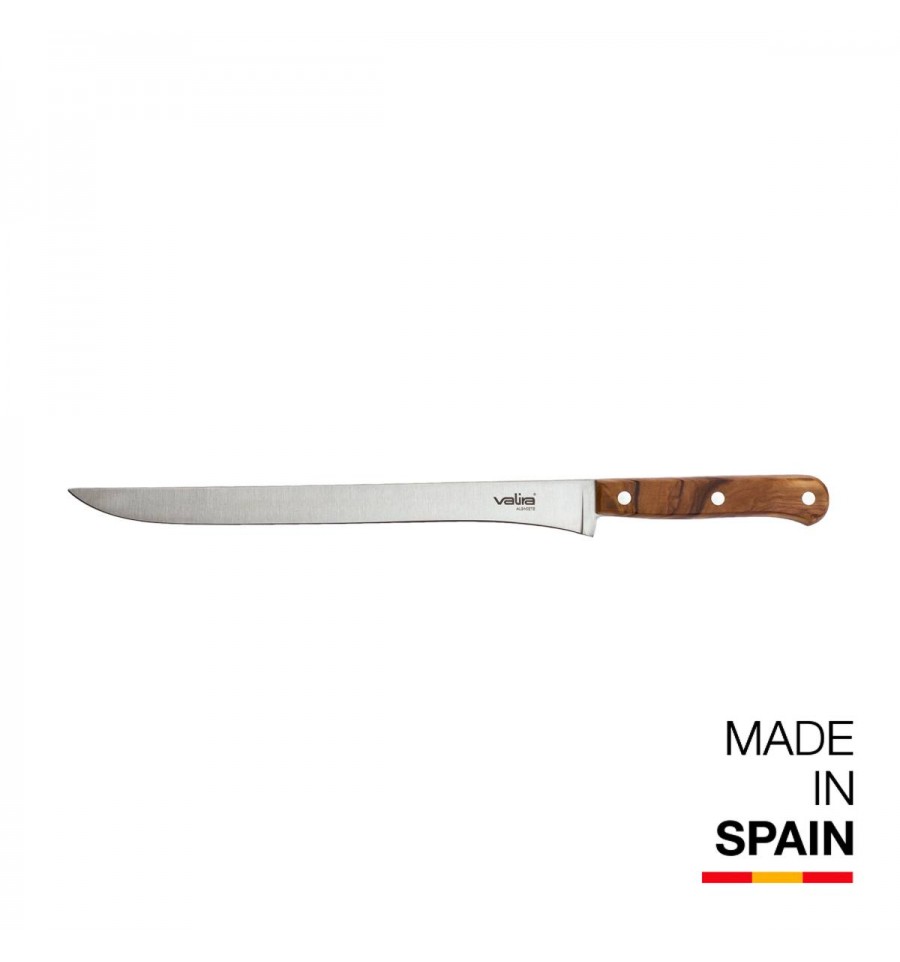 CUCHILLO JAMONERO     25CM VALIRA 11025