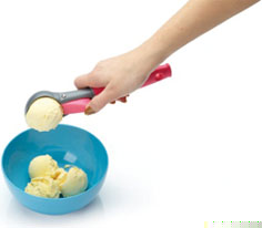 CUCHARA HELADO CON VACIADOEN DISPLAY