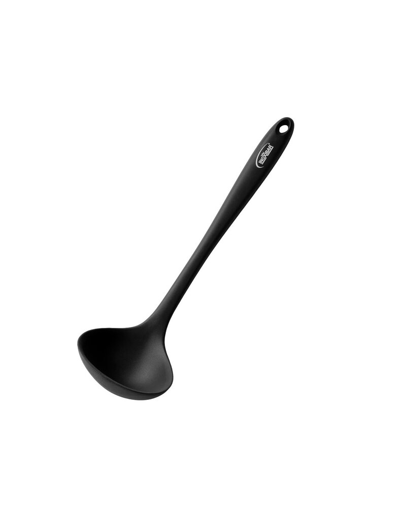 CUCHARA SILICONA 28 X 8,8 CM NEGRA