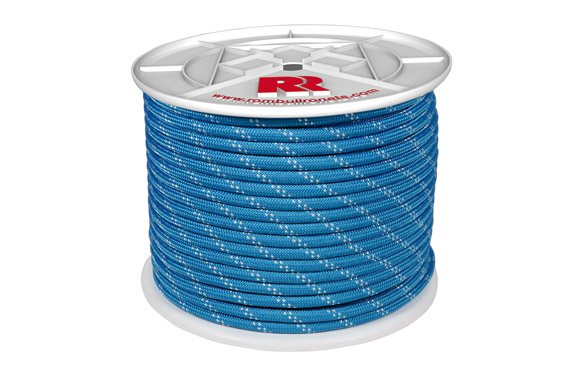 CUERDA POLIESTER TRENZADO 100 MT AZUL