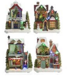 FIGURA CASITA NAV.LED SURTIDO 3XAA 71664