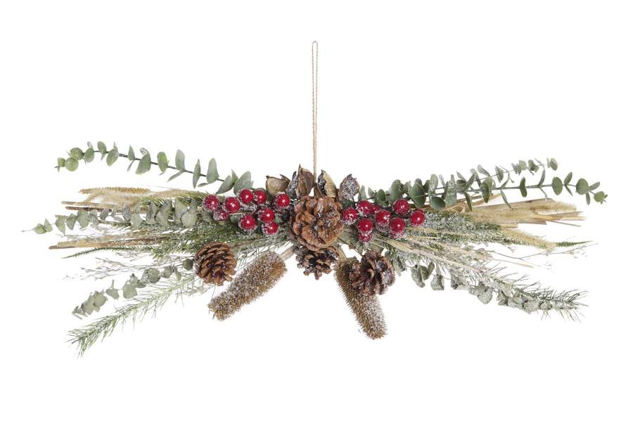 DECORACION COLGANTE FLOR 61X22X8 198358