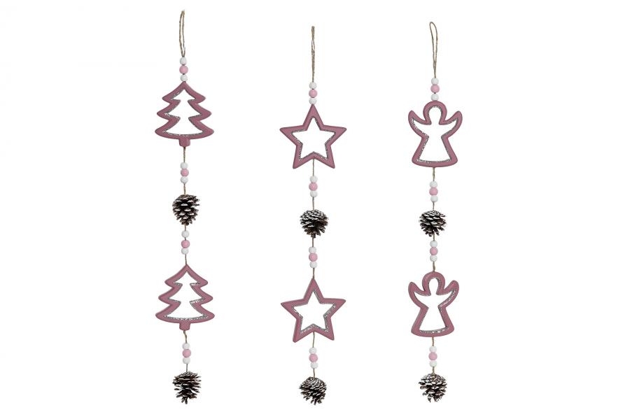 DECORACION COLGA. MADERA 9X4X50 184217