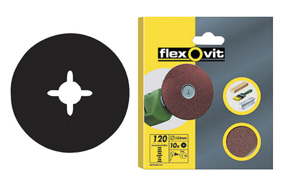 DISCO PAPEL OXIDO ALUMINIOé 125- 80