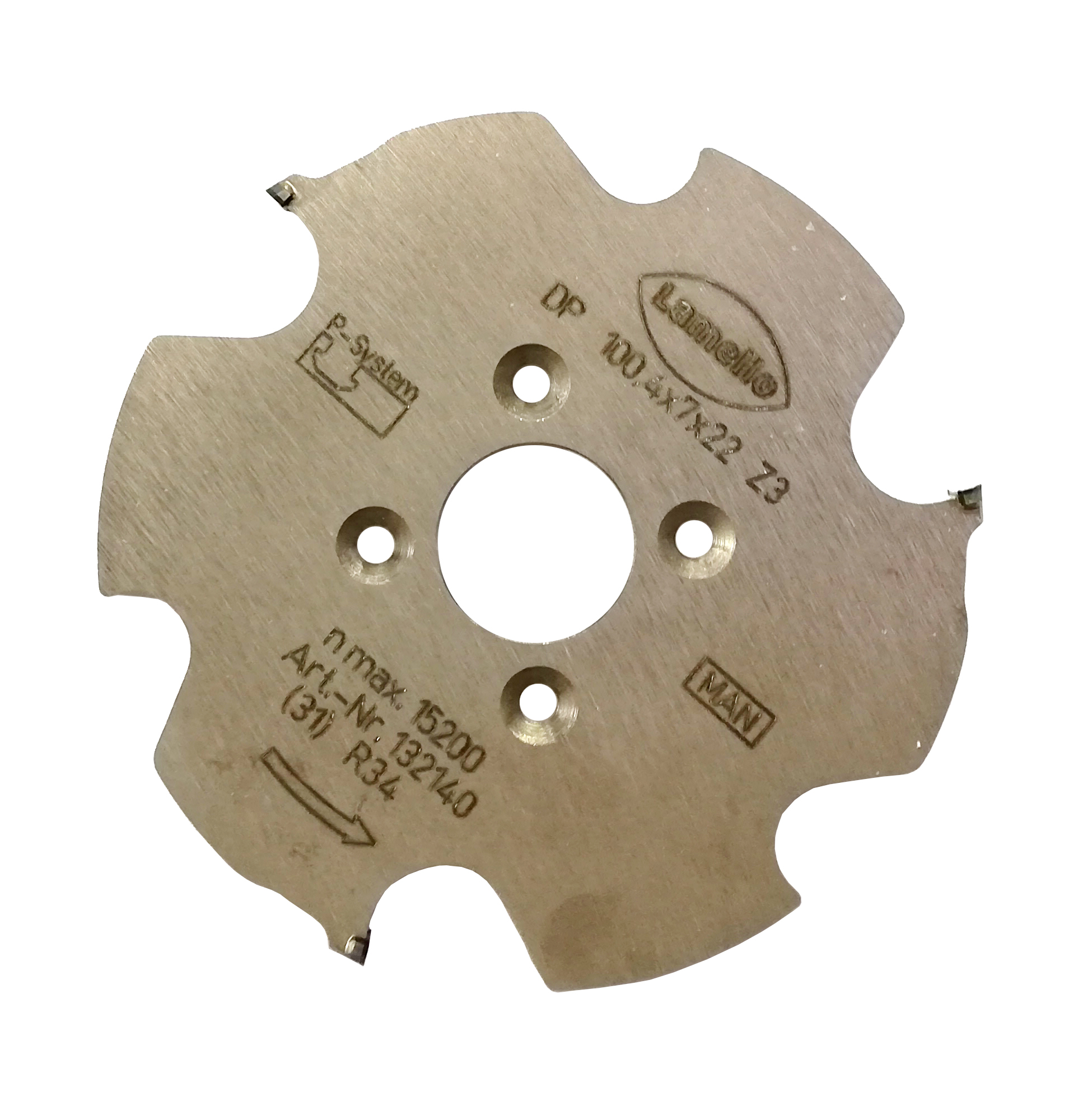 DISCO ENGALLETADORA 100X4,7x22 (132140)