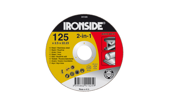 DISCO CORTE 2 EN 1 PARA MEé 125 X 2,5 X