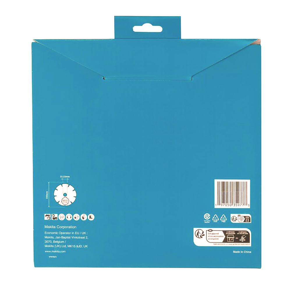 DISCO DIAMANTE 230MM SEGMENT. D-80117 3