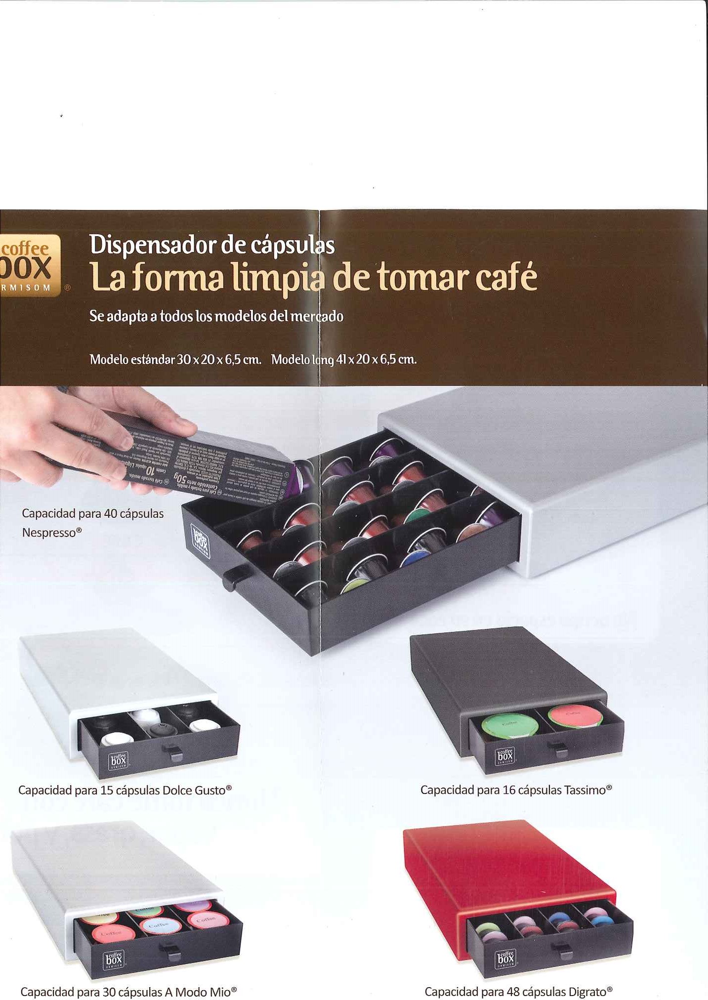 DISPENSADOR CAPSULAS COFFEE 61940
