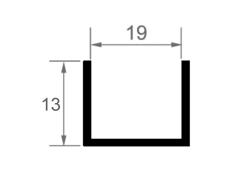 EMBELLECEDOR 19 NEGRO (3MT) 1522.L.NM 2