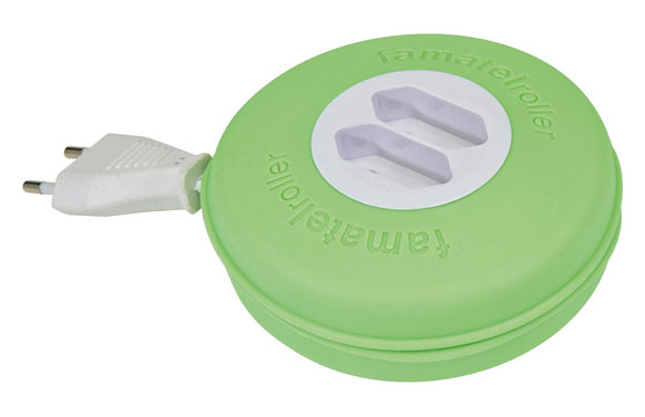 ENROLLACABLE ROLLER 2X1 2T3 M-VERDE