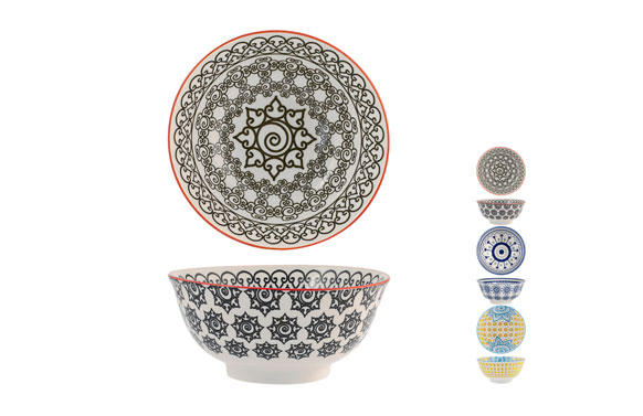 ENSALADERA PORCELANA REDONé18 CM - SURTI
