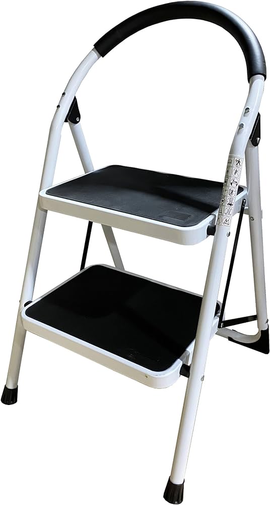 ESCALERA 2 PELDA¥OS ANTIDESL.LUXE 61410