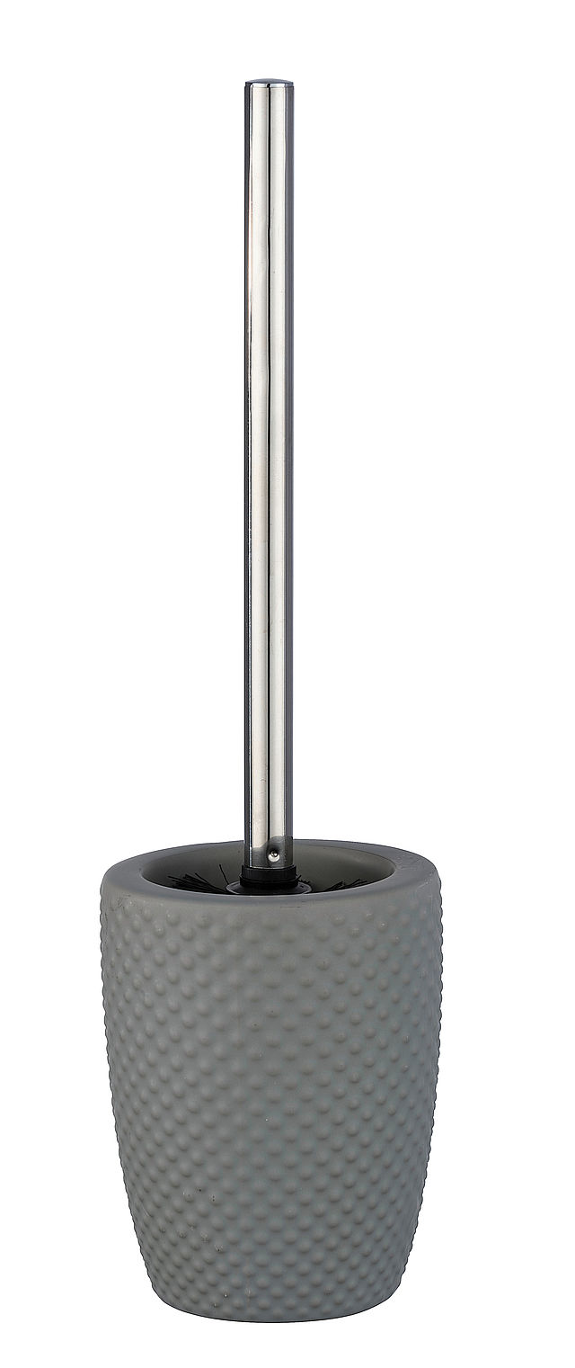 ESCOBILLERO WC CERAMICA GRIS   22960