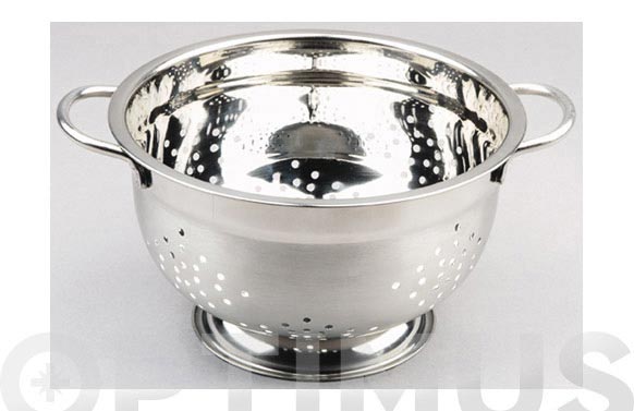 ESCURRIDOR INOXIDABLE CON 24 CM