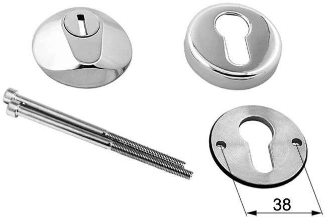 ESCUDO TENAX GR.2 CROMO MATE C948501232