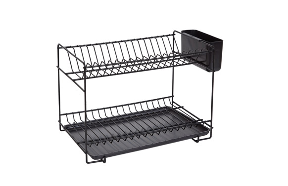 ESCURREPLATOS ACERO PLASTINEGRO