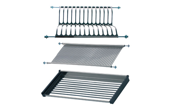 ESCURREPLATOS Y VASOS SET 60CM-INOX