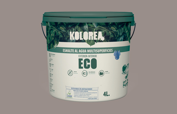 ESMALTE AL AGUA ECO SATINA250 ML MOKA