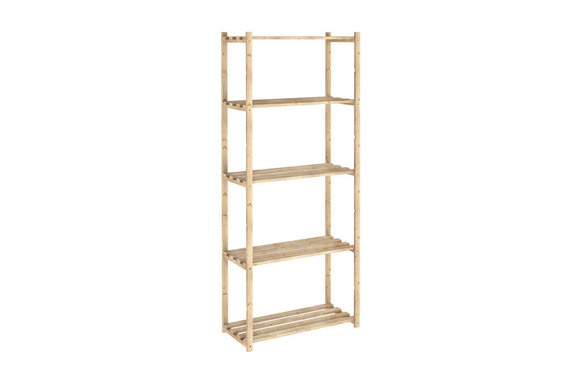 ESTANTERIA PINO NATURA 5 B171 X 65 X 30