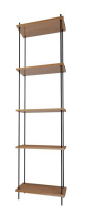 ESTANTERIA MADERA DECO SERIES 180X43X35