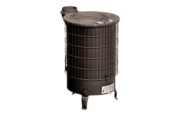 ESTUFA CHAPA LE¥A MIXTA   N.3 NEGRO