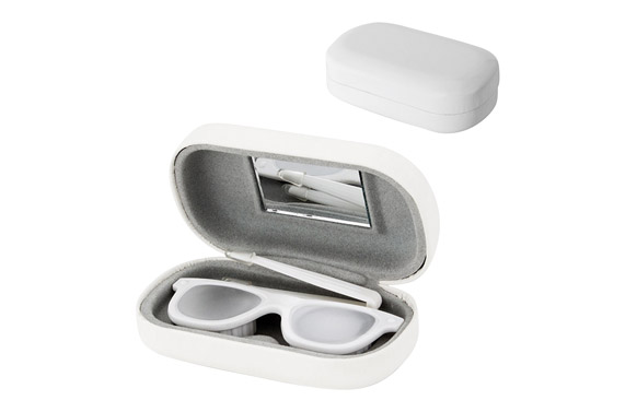 ESTUCHE LENTILLAS O SOLE  BLANCO