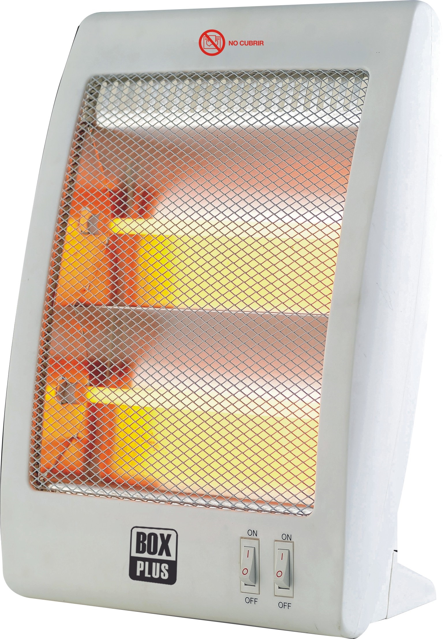 ESTUFA CUARZO 2 BARRAS    400/800 W BLAN