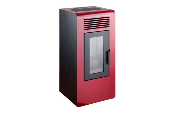ESTUFA PELLET ECO ROJA    6,5 KW