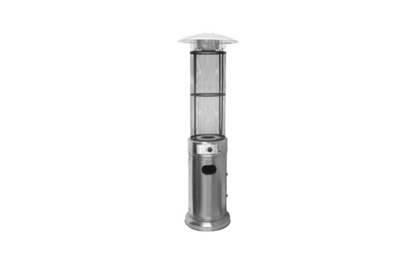ESTUFA GAS EXTERIOR FLAMMEACERO INOXIDAB