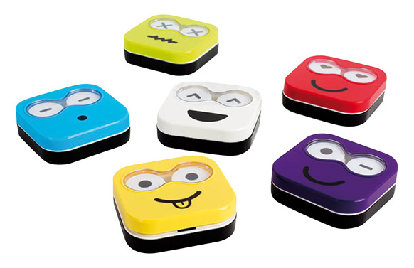 ESTUCHE LENTILLAS EMOJI   SURTIDOS