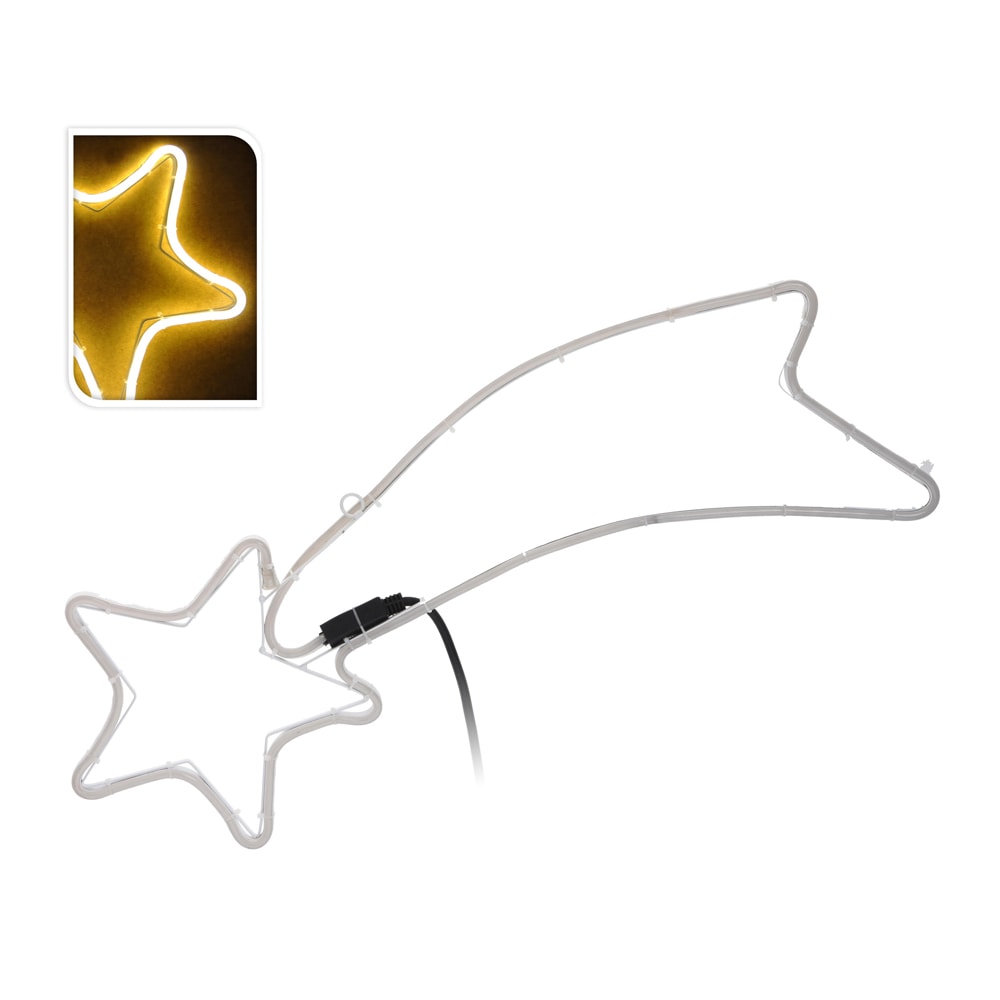 FIGURA ESTRELLA BELEN TUBO FLEX.LED71810