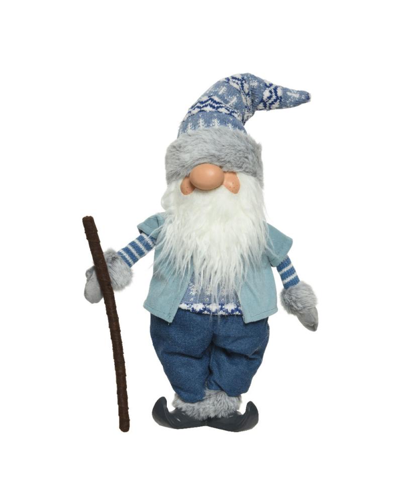 FIGURA GNOMO C/SOMBRERO Y PALO    72423