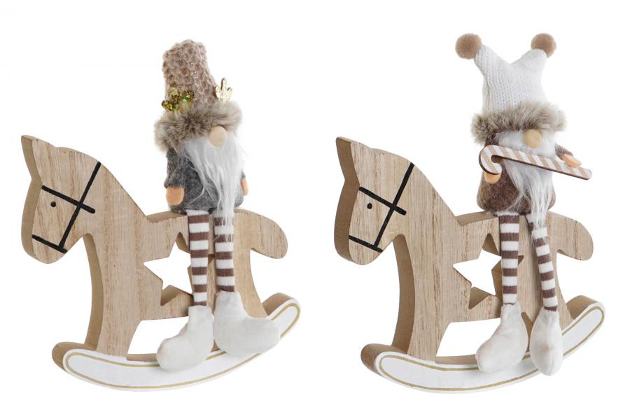 FIGURA MADERA CABALLITO 2 SURT. 206781