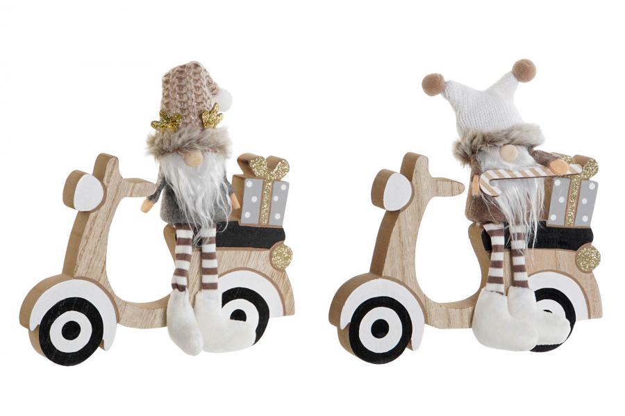 FIGURA MADERA MOTO 2SURT 18X2X19 206780