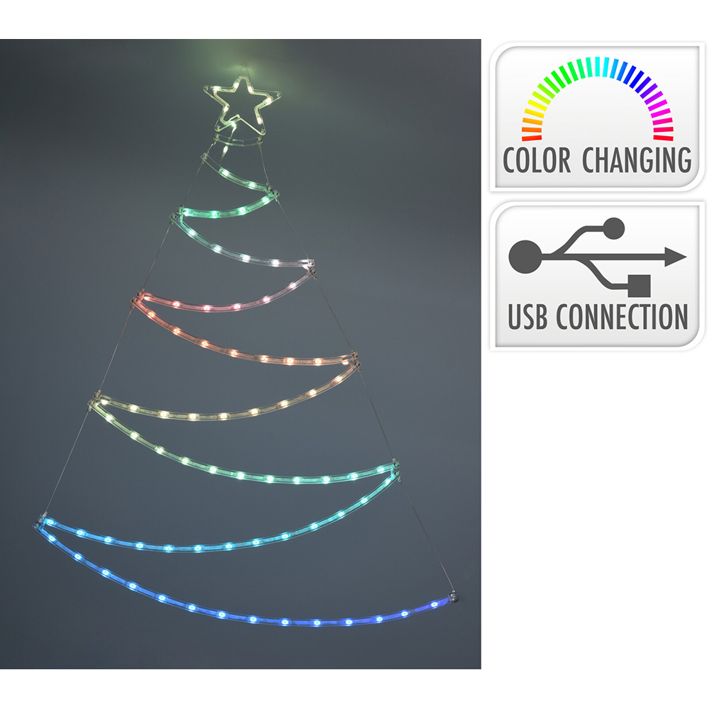 FIGURA ARBOL LED USB 80L
