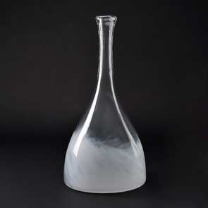FLORERO CRISTAL CLOUDY 14X28     CR65280