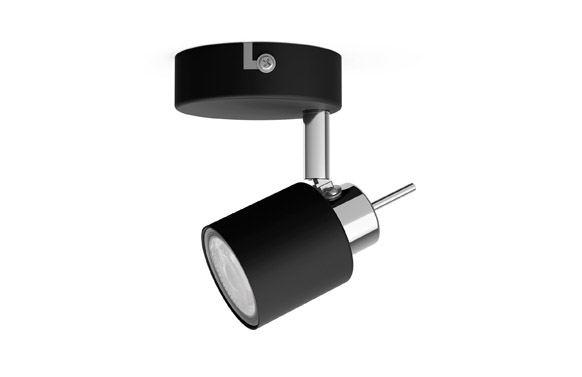 FOCO MERANTI GU10 1 X 35W 1 FOCO METAL N
