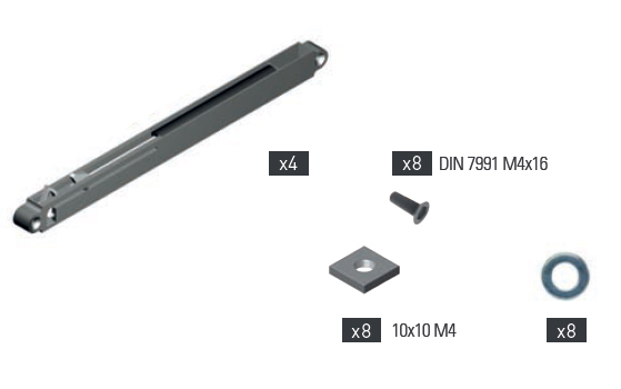 FRENO AMORTIG.    40KG 893AMORT40 TORINO