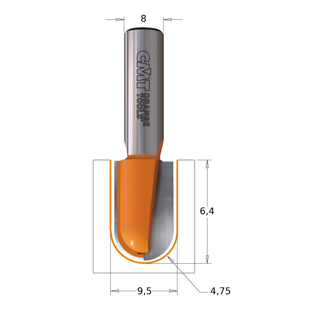 FRESA CMT RADIO CONVEXO HM      91409511