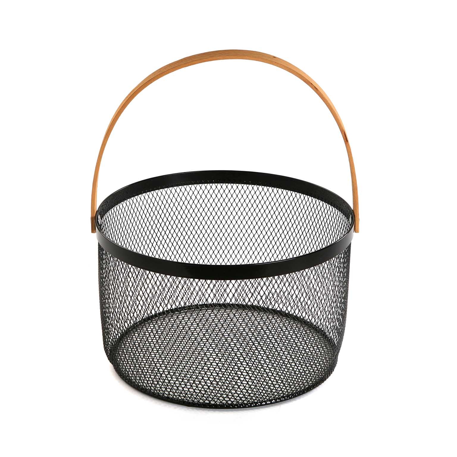 FRUTERO VERSA C/ASA 25X25X30 NEGRO 2