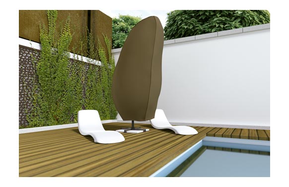 FUNDA PARASOL EXCENTRICO V265 X 80 X 60