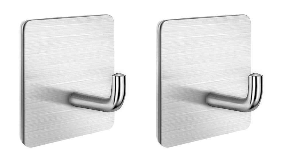 GANCHO ADHESIVO G. (2UND) NIQ. MATE  -BL