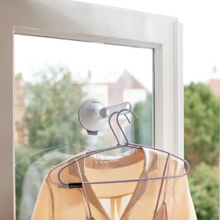 GANCHO P/ROPA C/VENTOSA LIGHT GREY 3