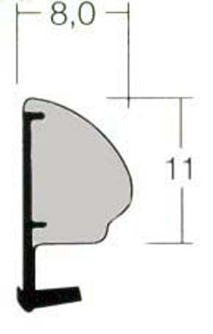 GOMA PROFILEN QL-3068 MARRON