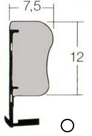 GOMA PROFILEN QL-3053 BLANCA
