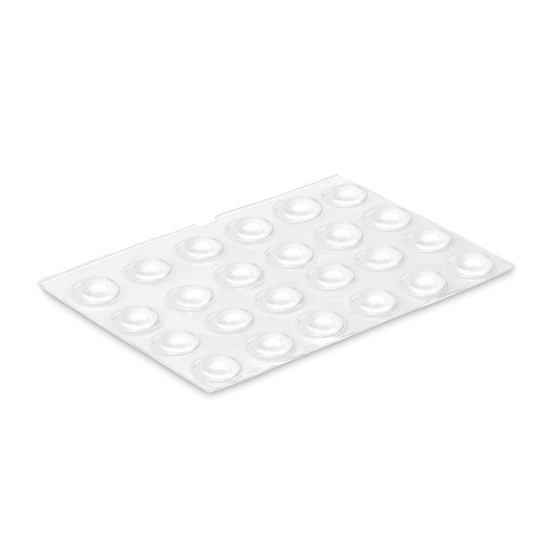 GOTA TRANSPARENTE ADHESIVA8 MM