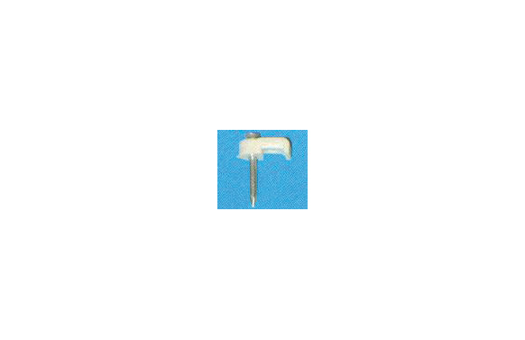 GRAPA CABLE TELEFONO BLANC5 X 2 MM